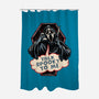 Talk Spooky To Me-None-Polyester-Shower Curtain-glitchygorilla