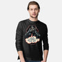 Talk Spooky To Me-Mens-Long Sleeved-Tee-glitchygorilla