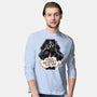 Talk Spooky To Me-Mens-Long Sleeved-Tee-glitchygorilla