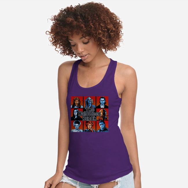 Halloween Bunch-Womens-Racerback-Tank-daobiwan