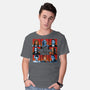 Halloween Bunch-Mens-Basic-Tee-daobiwan