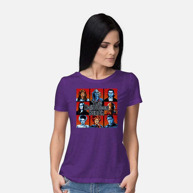 Halloween Bunch-Womens-Basic-Tee-daobiwan