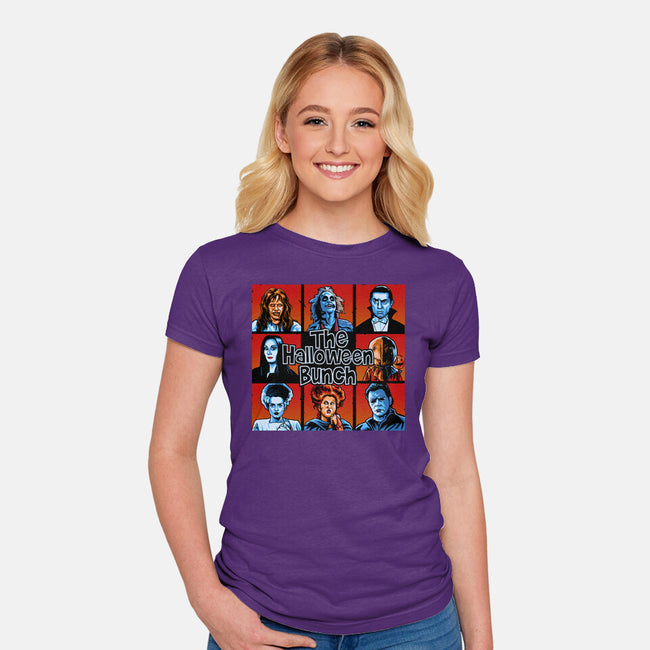 Halloween Bunch-Womens-Fitted-Tee-daobiwan