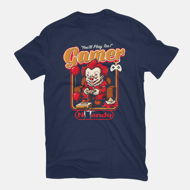 Killer Gamer-Mens-Basic-Tee-AlemaArt