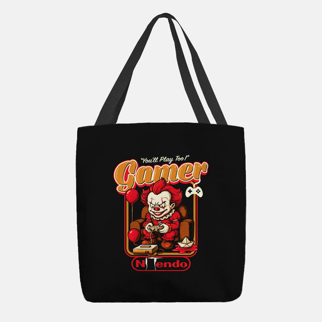 Killer Gamer-None-Basic Tote-Bag-AlemaArt