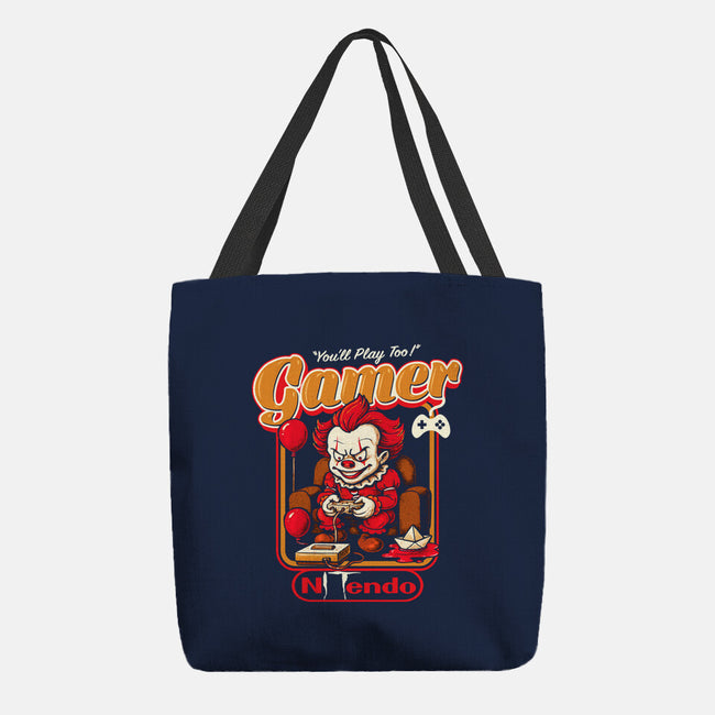 Killer Gamer-None-Basic Tote-Bag-AlemaArt
