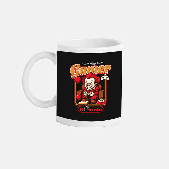 Killer Gamer-None-Mug-Drinkware-AlemaArt