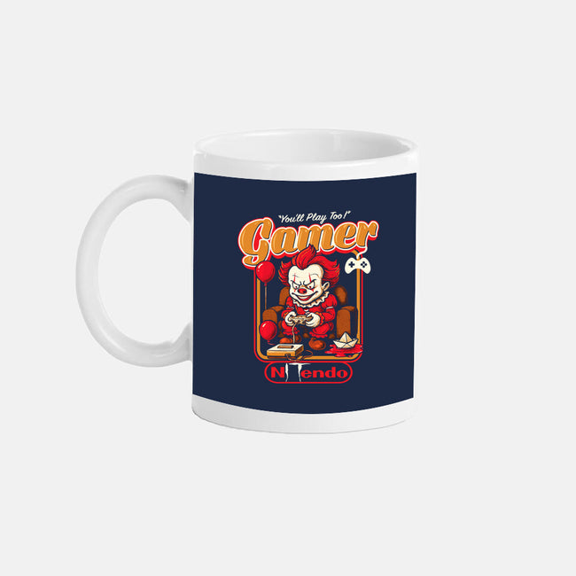 Killer Gamer-None-Mug-Drinkware-AlemaArt