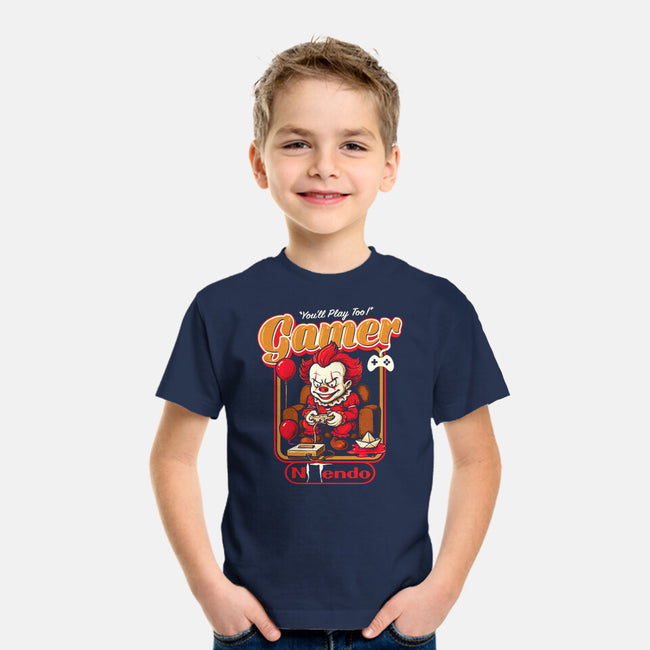 Killer Gamer-Youth-Basic-Tee-AlemaArt