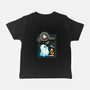 Spooky Season Postage Stamp-Baby-Basic-Tee-NemiMakeit