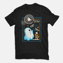 Spooky Season Postage Stamp-Womens-Fitted-Tee-NemiMakeit
