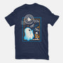 Spooky Season Postage Stamp-Womens-Fitted-Tee-NemiMakeit