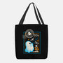Spooky Season Postage Stamp-None-Basic Tote-Bag-NemiMakeit