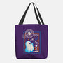 Spooky Season Postage Stamp-None-Basic Tote-Bag-NemiMakeit