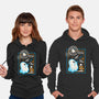 Spooky Season Postage Stamp-Unisex-Pullover-Sweatshirt-NemiMakeit