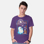Spooky Season Postage Stamp-Mens-Basic-Tee-NemiMakeit