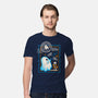 Spooky Season Postage Stamp-Mens-Premium-Tee-NemiMakeit