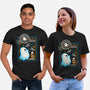 Spooky Season Postage Stamp-Unisex-Basic-Tee-NemiMakeit