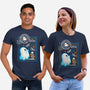 Spooky Season Postage Stamp-Unisex-Basic-Tee-NemiMakeit