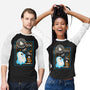 Spooky Season Postage Stamp-Unisex-Baseball-Tee-NemiMakeit