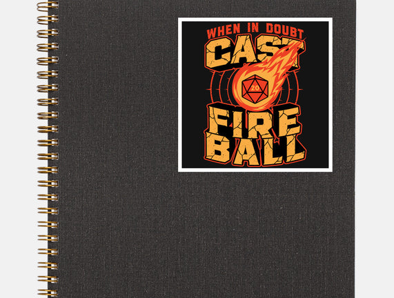 RPG Cast Fireball Quote