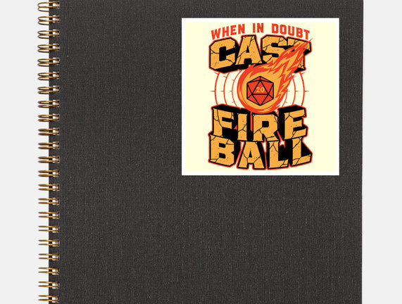 RPG Cast Fireball Quote