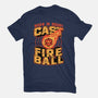 RPG Cast Fireball Quote-Womens-Basic-Tee-Studio Mootant