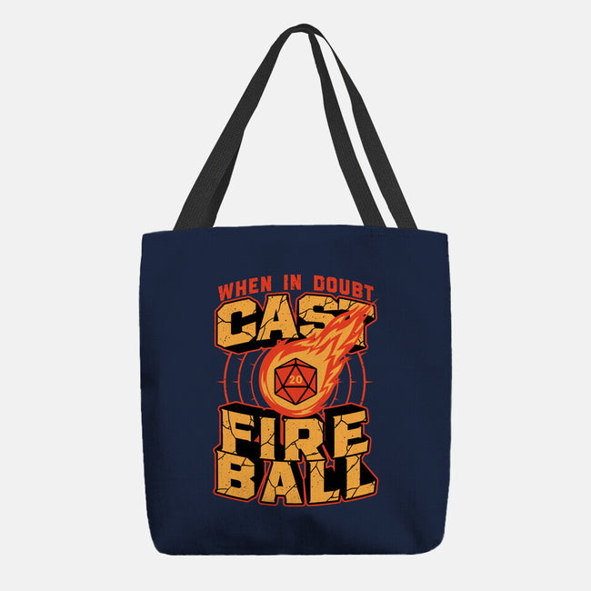 RPG Cast Fireball Quote-None-Basic Tote-Bag-Studio Mootant