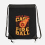RPG Cast Fireball Quote-None-Drawstring-Bag-Studio Mootant