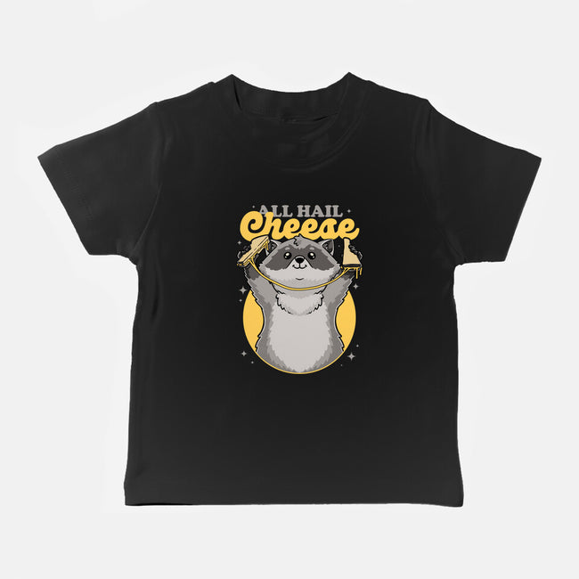 Raccoon Grilled Cheese-Baby-Basic-Tee-Studio Mootant