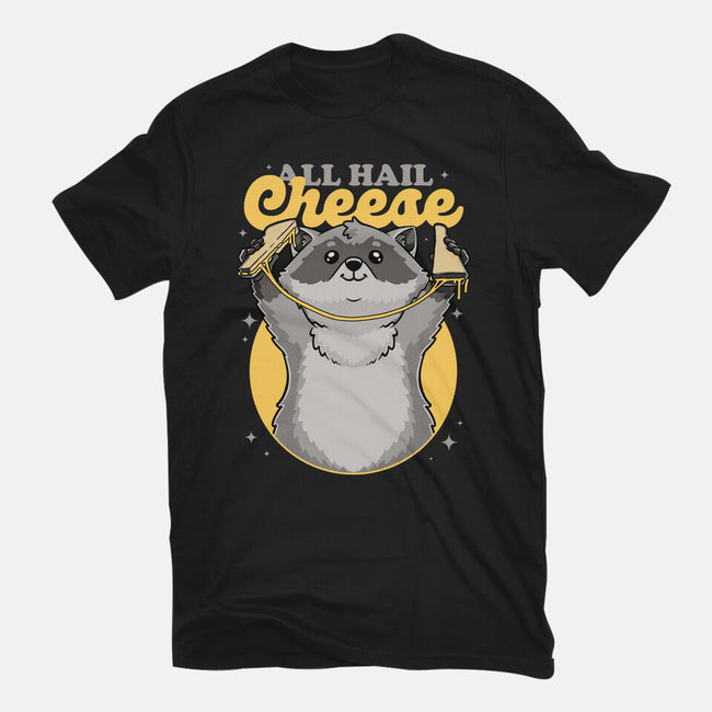 Raccoon Grilled Cheese-Womens-Basic-Tee-Studio Mootant