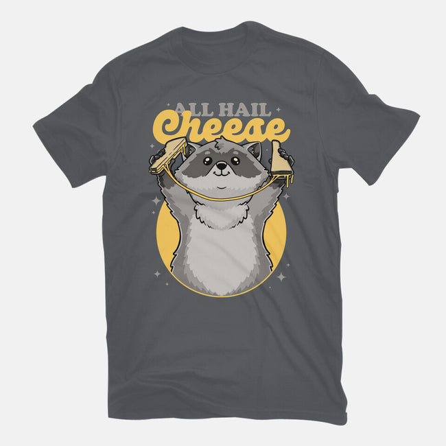 Raccoon Grilled Cheese-Womens-Basic-Tee-Studio Mootant