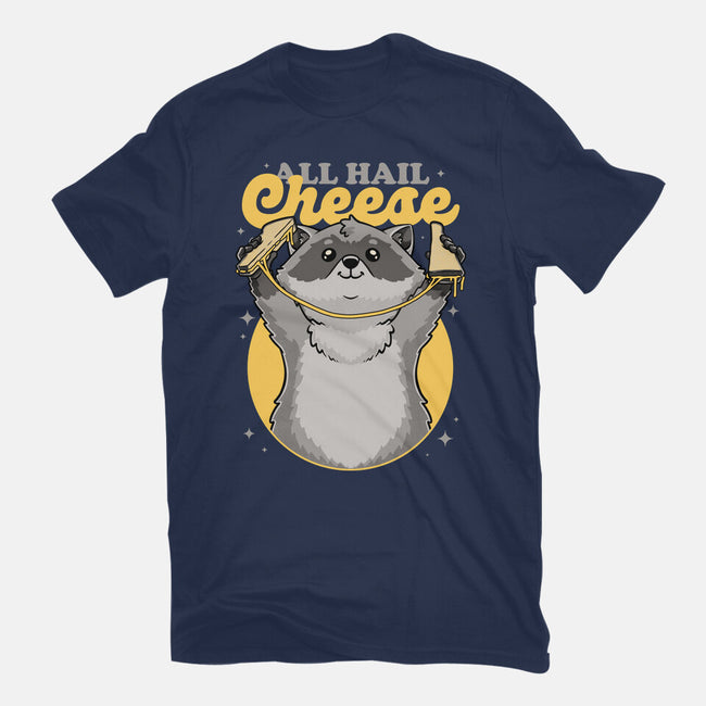 Raccoon Grilled Cheese-Womens-Basic-Tee-Studio Mootant