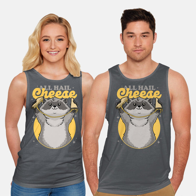 Raccoon Grilled Cheese-Unisex-Basic-Tank-Studio Mootant