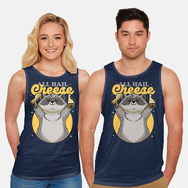 Raccoon Grilled Cheese-Unisex-Basic-Tank-Studio Mootant