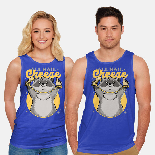 Raccoon Grilled Cheese-Unisex-Basic-Tank-Studio Mootant