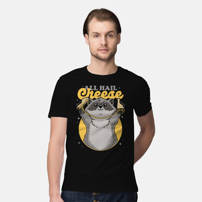 Raccoon Grilled Cheese-Mens-Premium-Tee-Studio Mootant