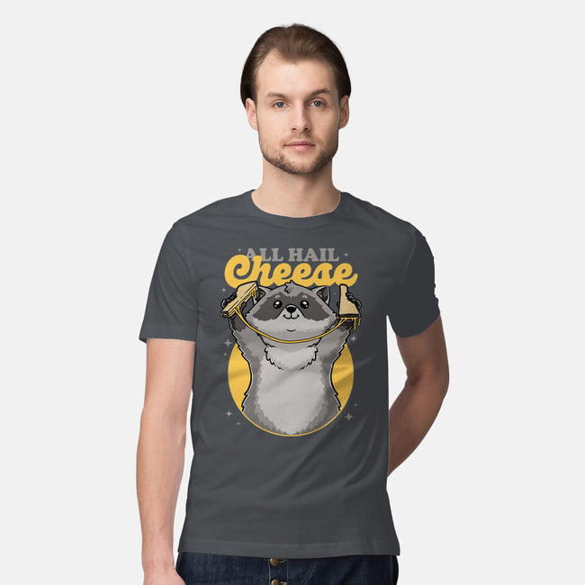 Raccoon Grilled Cheese-Mens-Premium-Tee-Studio Mootant