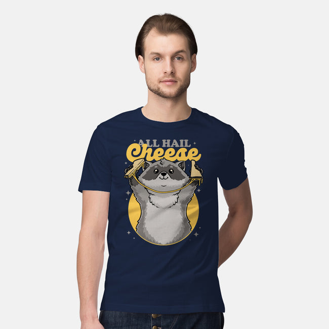 Raccoon Grilled Cheese-Mens-Premium-Tee-Studio Mootant
