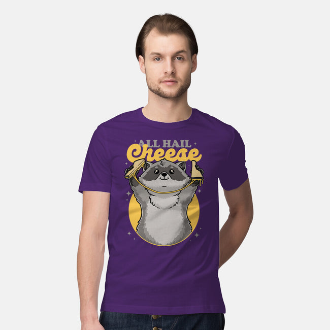 Raccoon Grilled Cheese-Mens-Premium-Tee-Studio Mootant
