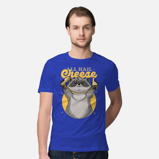 Raccoon Grilled Cheese-Mens-Premium-Tee-Studio Mootant