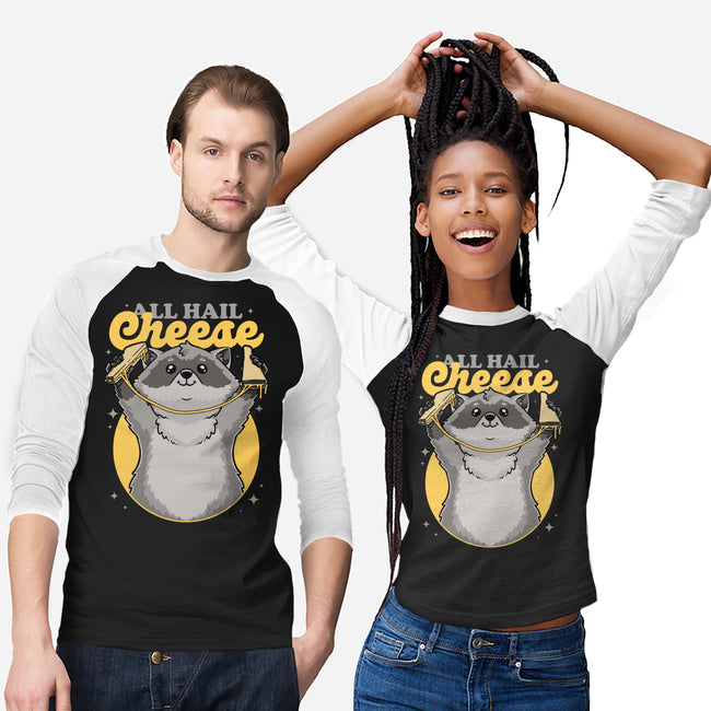Raccoon Grilled Cheese-Unisex-Baseball-Tee-Studio Mootant