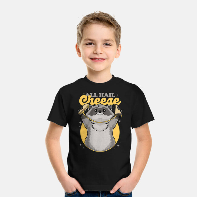 Raccoon Grilled Cheese-Youth-Basic-Tee-Studio Mootant
