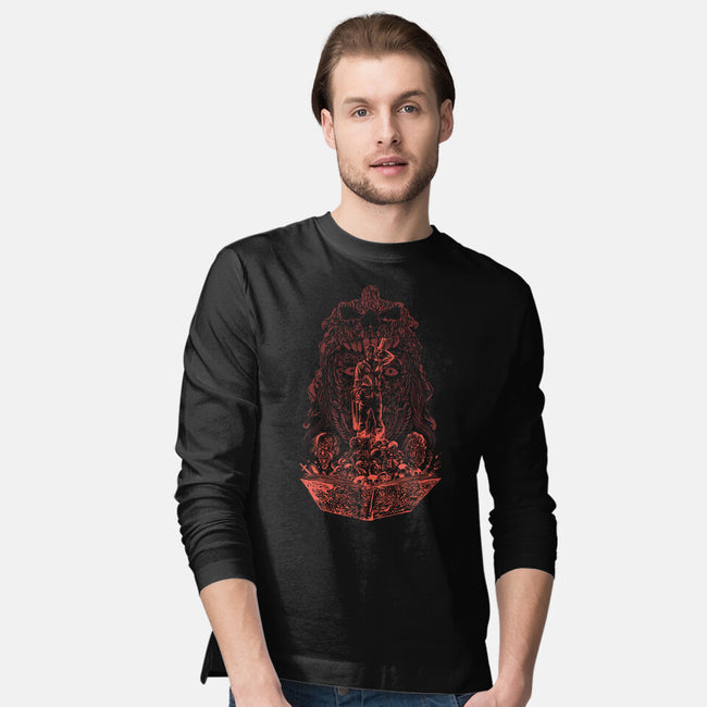 Ash In The Darkness-Mens-Long Sleeved-Tee-zascanauta