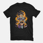 Moon Warrior-Womens-Fitted-Tee-ilustrata