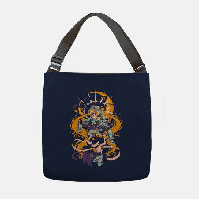Moon Warrior-None-Adjustable Tote-Bag-ilustrata