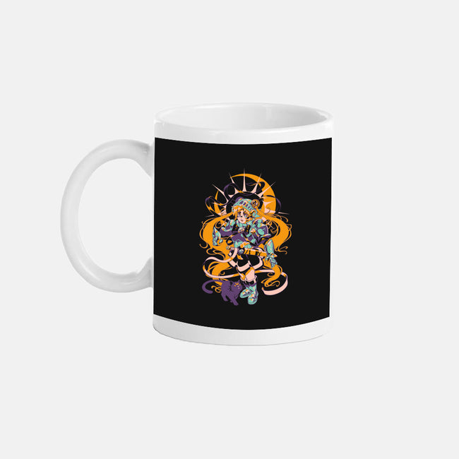 Moon Warrior-None-Mug-Drinkware-ilustrata