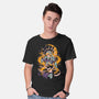 Moon Warrior-Mens-Basic-Tee-ilustrata