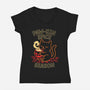Paw-kin Spice Season-Womens-V-Neck-Tee-fanfreak1