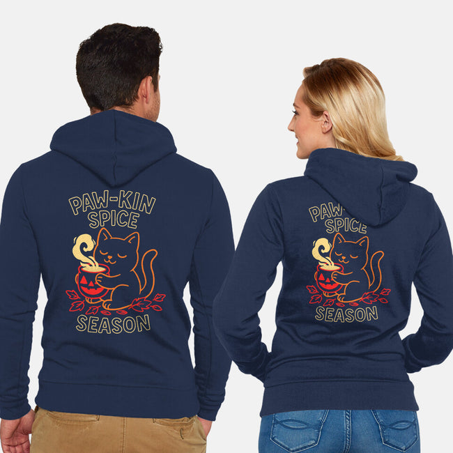 Paw-kin Spice Season-Unisex-Zip-Up-Sweatshirt-fanfreak1